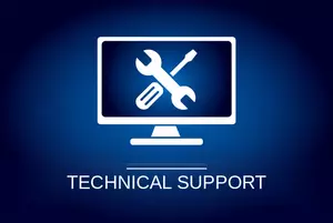 Technical Support with icon