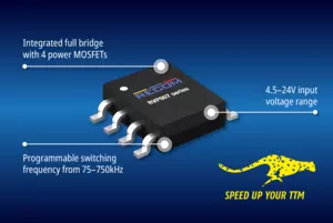RECOM RVP007 Full-Bridge-Power-IC mit integrierten MOSFETs
