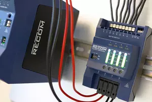 DIN-rail mounted e-Fuse from RECOM
