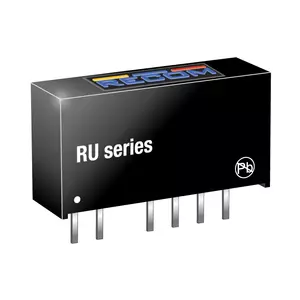 RU Series - DC/DC, 1.0 W, Single Output, THT
